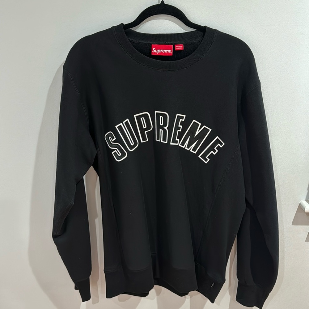 Supreme Arc Logo Crewneck Sweater